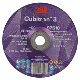 3M™ Cubitron™ 3 Schruppscheibe z Ausfugen T27, A36